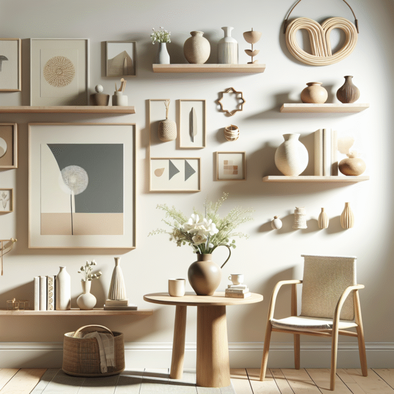 como criar uma decoração simples e barata