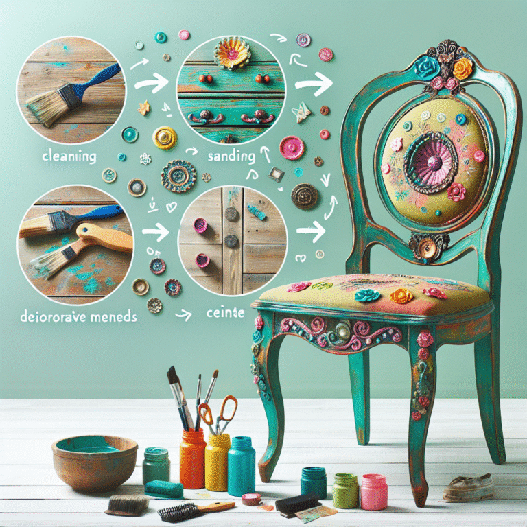 truques fáceis para revitalizar móveis reciclados