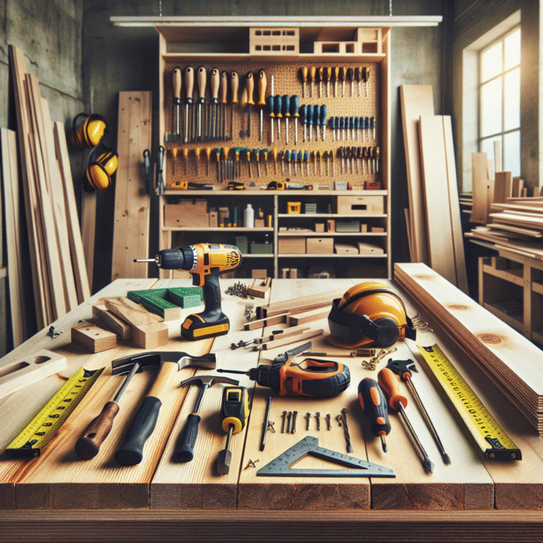 ferramentas essenciais para iniciantes em móveis DIY