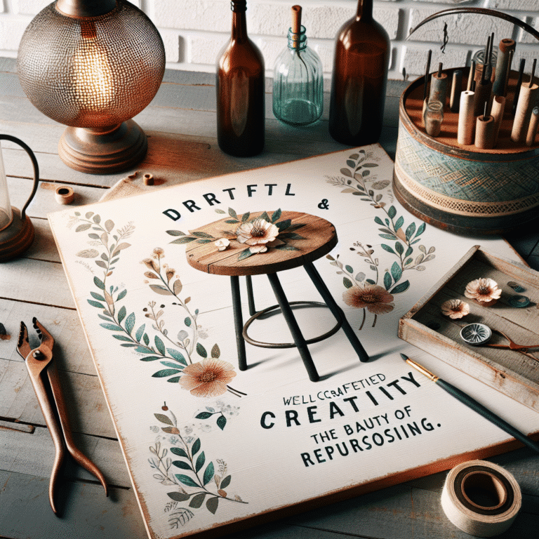 decoração barata com móveis reciclados: ideias criativas