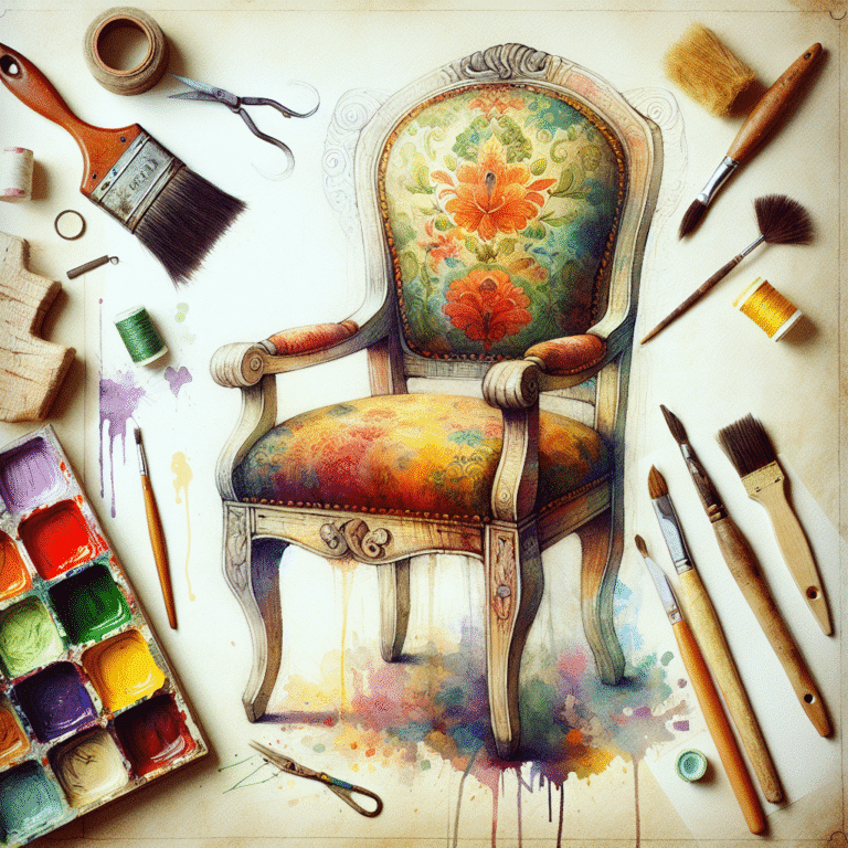 ideias para reformar cadeira velha com estilo