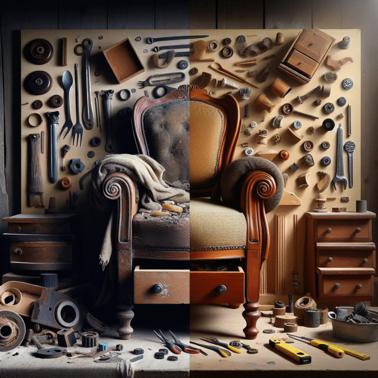 truques práticos para transformar móveis descartados