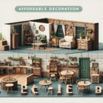 decoração barata com móveis reciclados para todos os ambientes