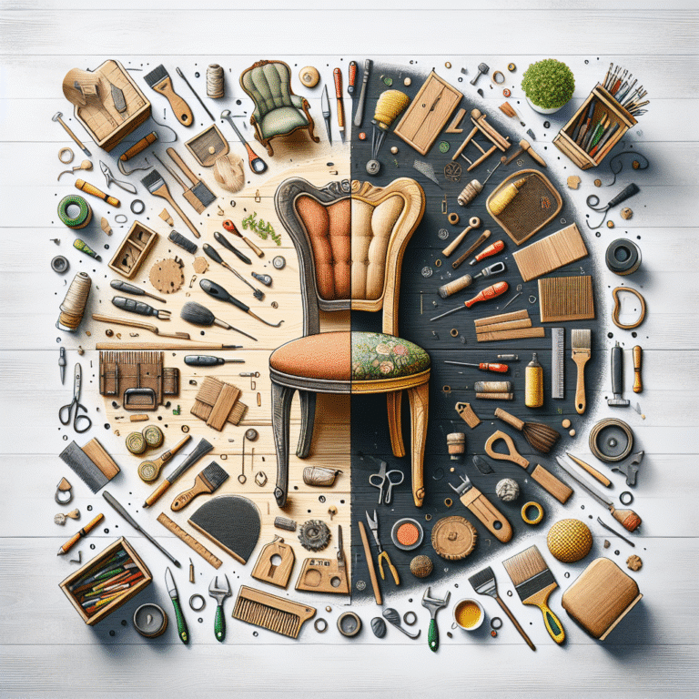 Ideias Criativas para Reformar Cadeiras Velhas