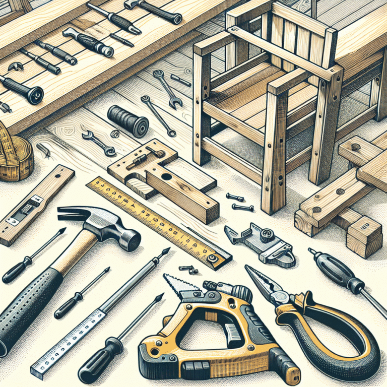 ferramentas essenciais para projetos DIY de móveis