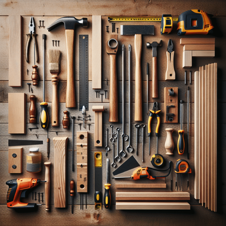 ferramentas essenciais para criar móveis DIY