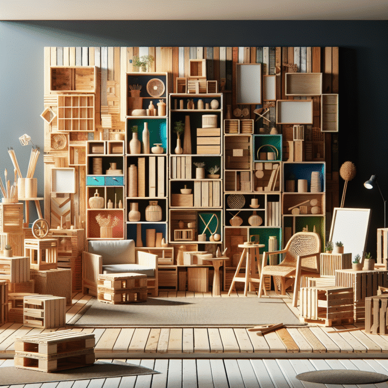 como construir móveis incríveis com pallets