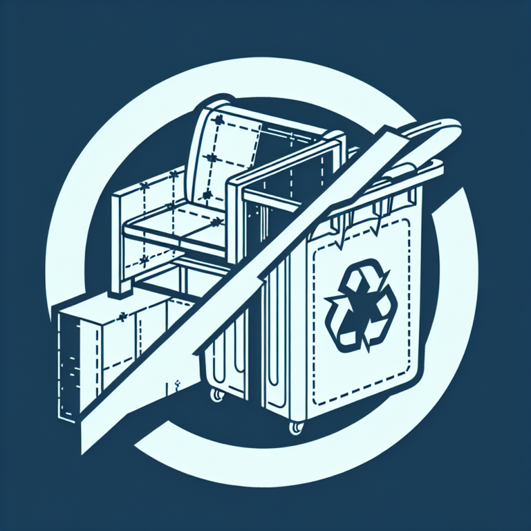 erros comuns ao reciclar móveis e como evitá-los