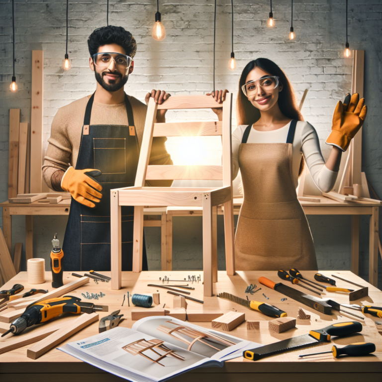 como dar os primeiros passos em projetos de móveis DIY