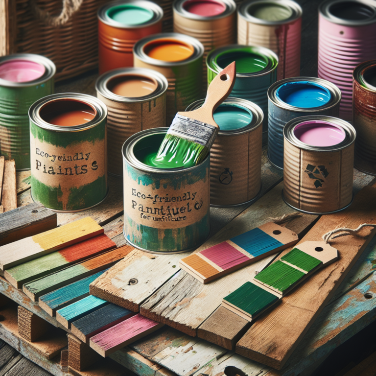 melhores tintas ecológicas para móveis reciclados