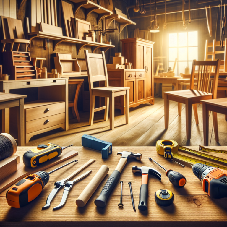 as melhores ferramentas para iniciantes em móveis DIY