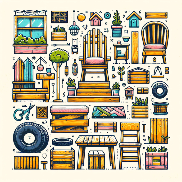 tutoriais para decorar a casa com móveis reciclados