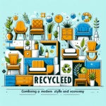 móveis reciclados: unindo estilo moderno e economia