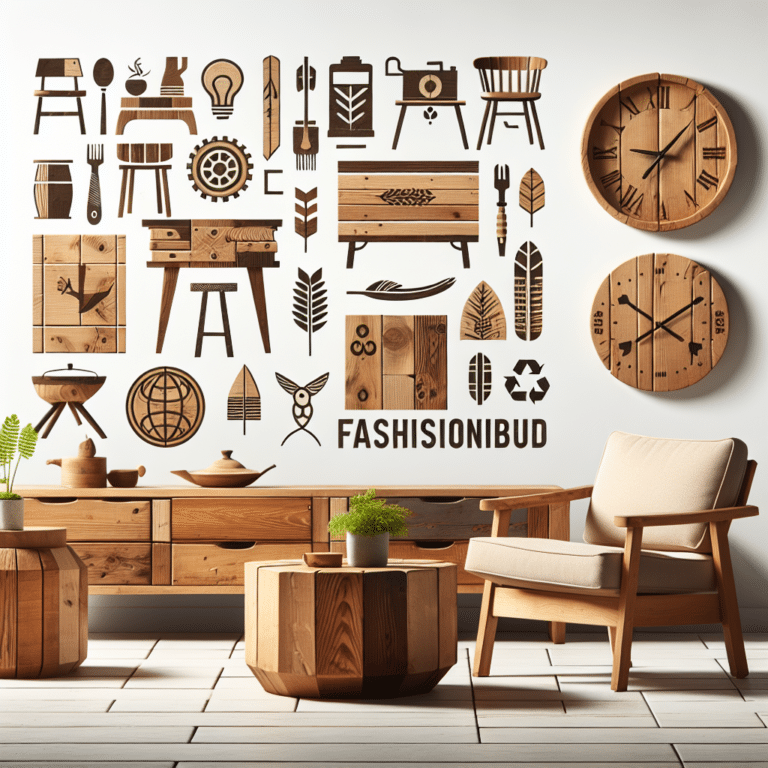 móveis reciclados de madeira que são tendência