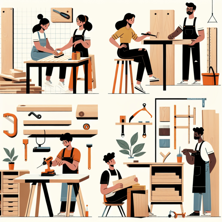 dicas de móveis DIY para quem está começando