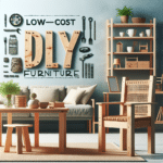 móveis DIY com baixo custo: econômica e criativa