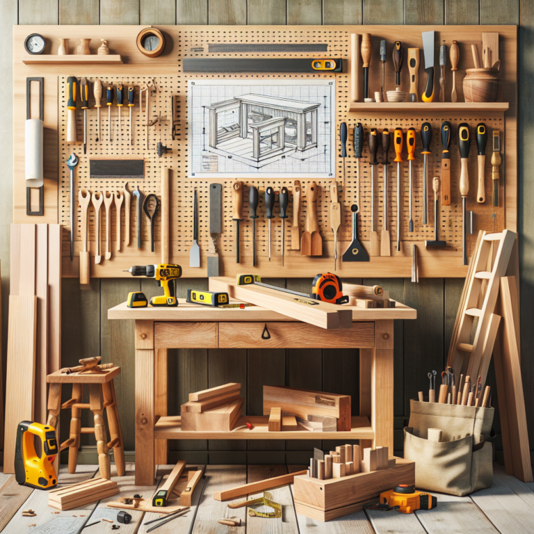ferramentas essenciais para projetos de móveis DIY