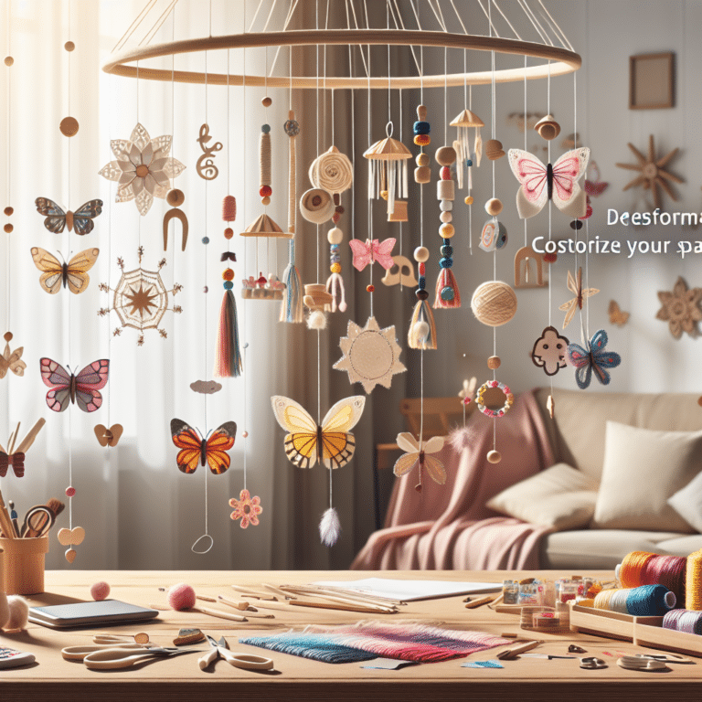 tutoriais móveis decorativos para personalizar seu espaço.