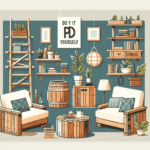 faça você mesmo móveis reciclados para decorar sua casa