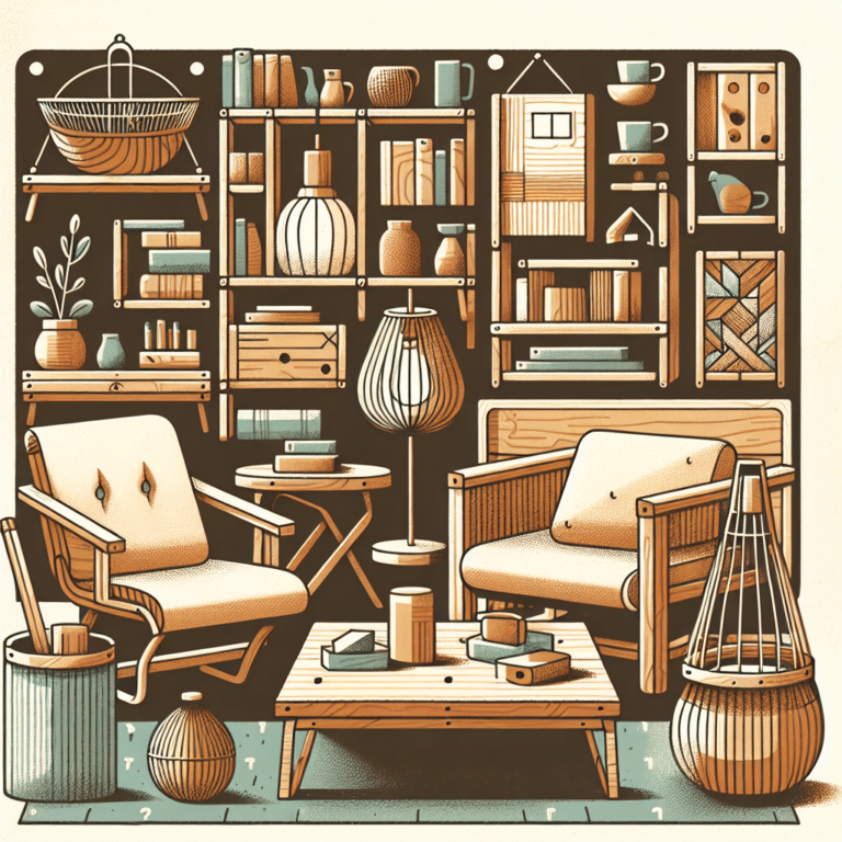 móveis DIY para deixar sua sala mais charmosa