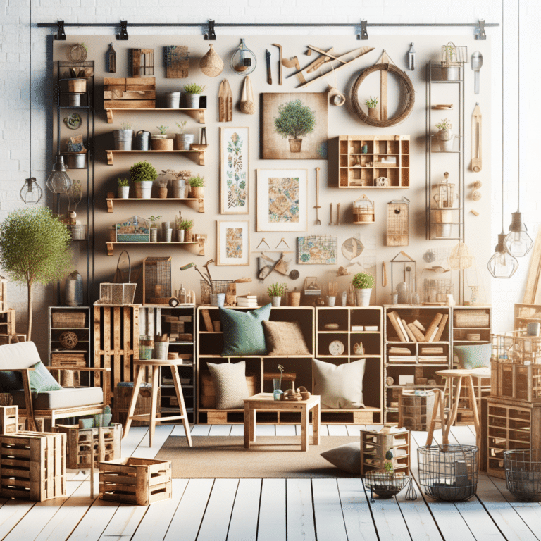 tutoriais móveis reciclados: transforme sua casa