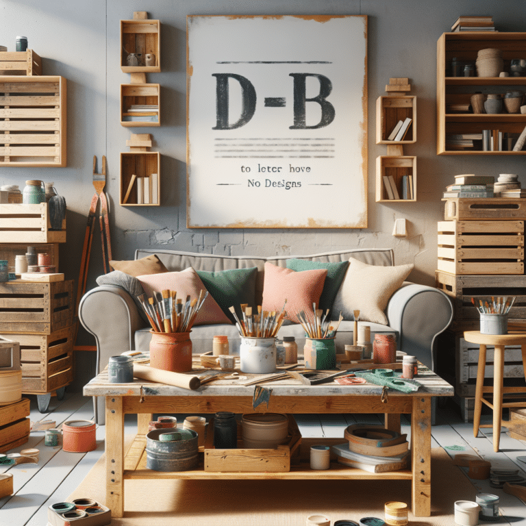 móveis DIY com baixo custo: econômica e criativa