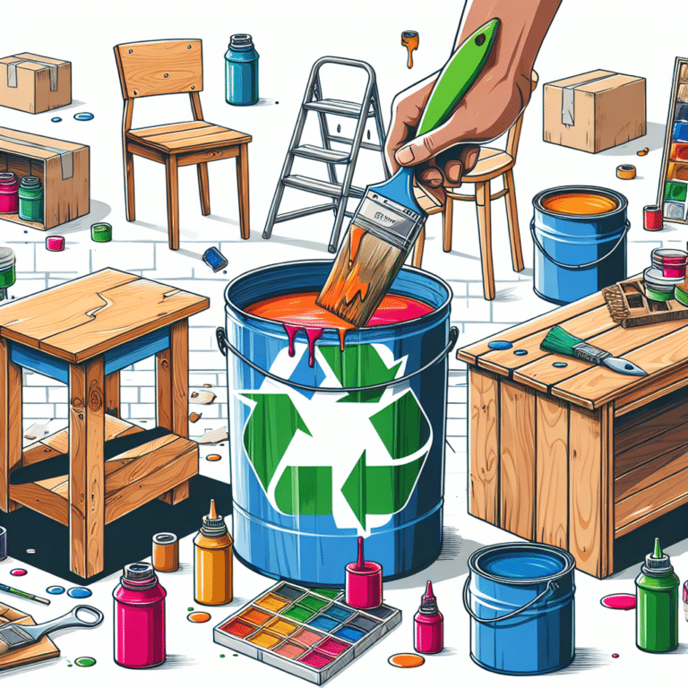 melhores tintas para móveis reciclados: escolha a adequada