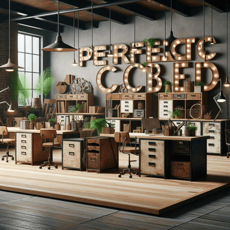 móveis reciclados perfeitos para escritórios