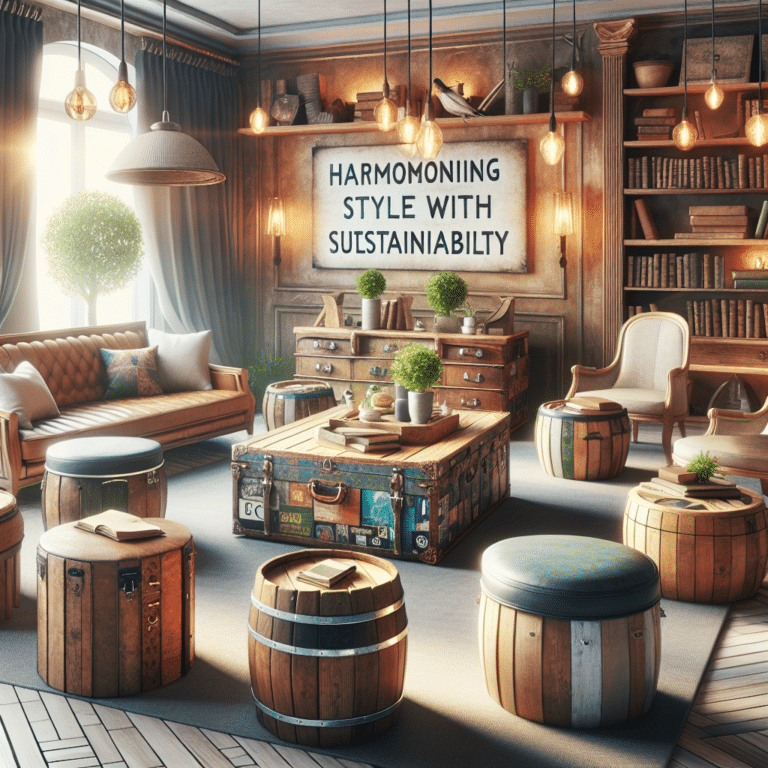 dicas de design móveis reciclados: harmonizando estilo e sustentabilidade