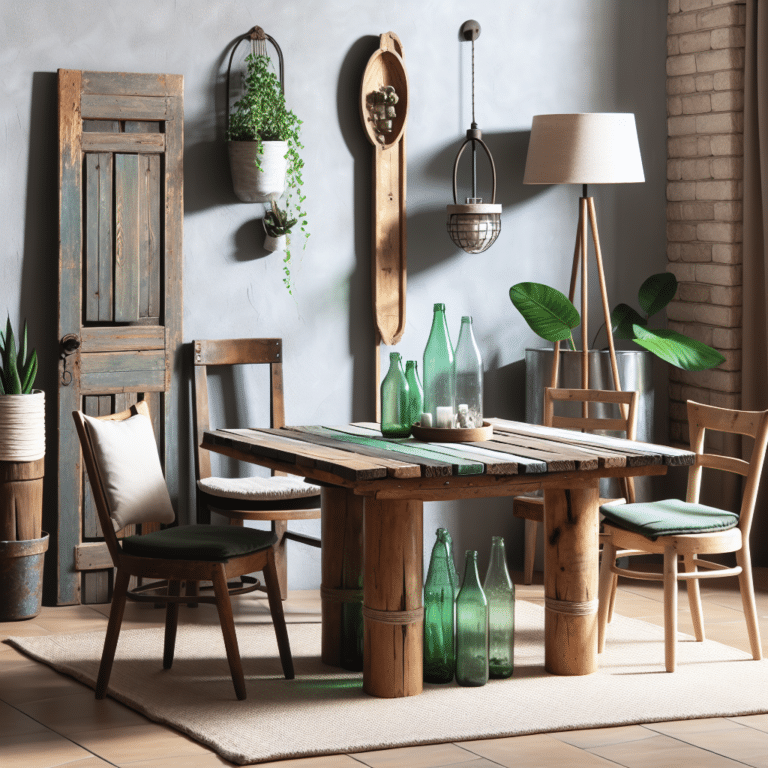 dicas de design móveis reciclados: harmonizando estilo e sustentabilidade