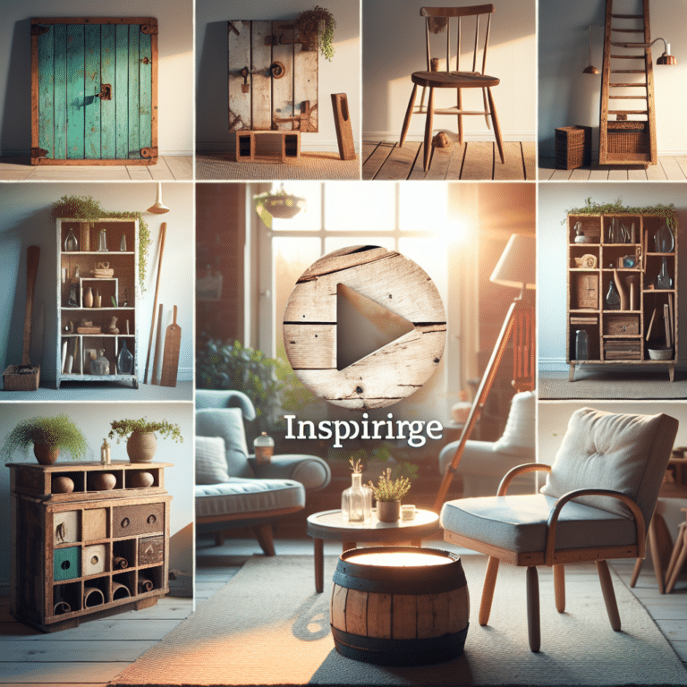 móveis reciclados: tutoriais em vídeo que inspiram