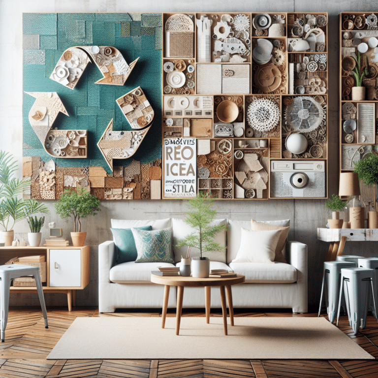dicas móveis reciclados: transforme sua casa com estilo