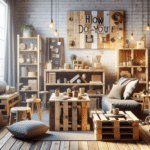 móveis DIY com baixo custo: econômica e criativa